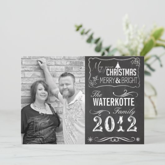 Weihnachtskarten Weihnachtskarten Weihnachtskarten Feiertagskarte (Stehend Vorderseite)