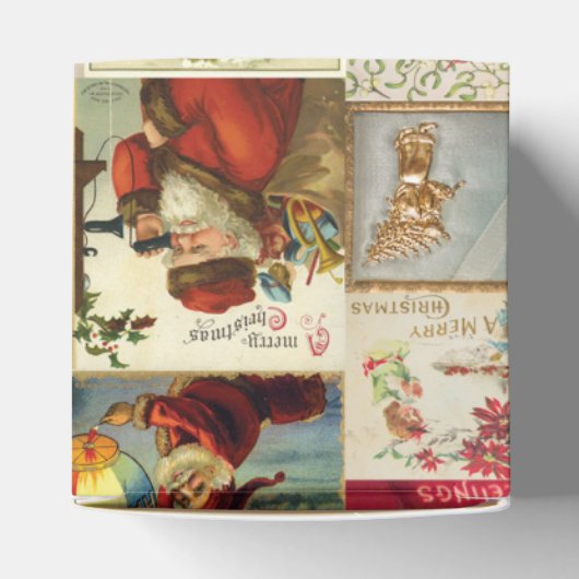 Weihnachtskarten Weihnachtsmuster Geschenkschachtel (Oben)