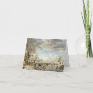 Weihnachtskarten-WINTER IM HOLLAND (1645) Feiertagskarte