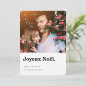 Weihnachtskarten Wird Fröhliche Weihnachten (Stehend Vorderseite)