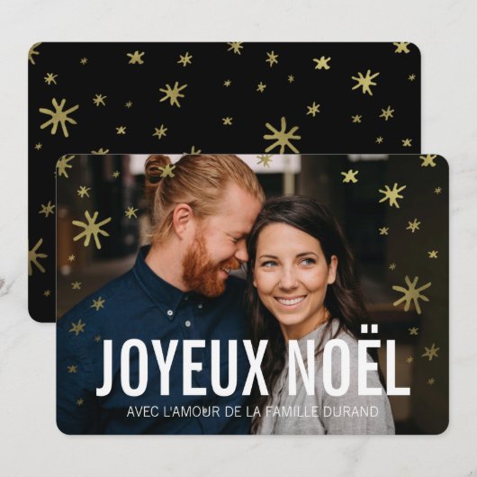 Weihnachtskarten Wird Fröhliche Weihnachten (Vorne/Hinten)