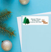 Weihnachtskartenadressen zum Thema Dackel