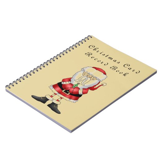 Weihnachtskartenbuch Notizblock (Linke Seite)