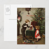 Weihnachtskartendekoration Feiertagspostkarte (Vorne/Hinten)