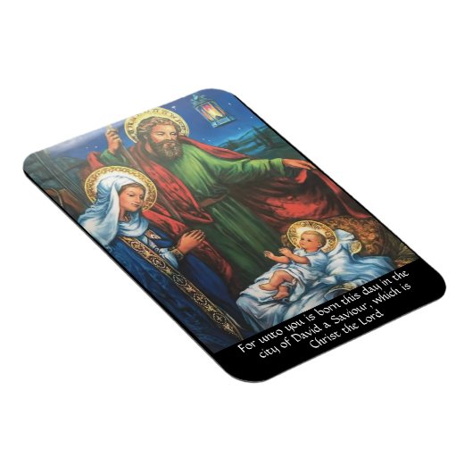 Weihnachtskartenmagnet Magnet (Rechte Seite)