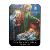 Weihnachtskartenmagnet Magnet (Vertikal)