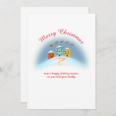 Weihnachtskartentag 2024 einladung (Vorne/Hinten)