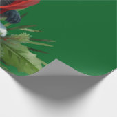 Weihnachtskartentasche Geschenkpapier (Ecke)