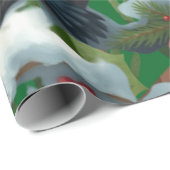 Weihnachtskartentasche Geschenkpapier (Rolleneckpunkt)