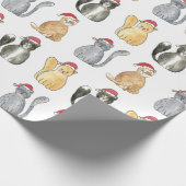 Weihnachtskartentasche Geschenkpapier (Ecke)