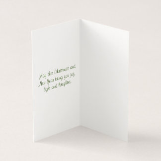 Weihnachtskartentouren Wünsche an Liebende