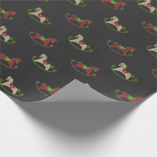 Weihnachtskartentrockpapier Geschenkpapier (Ecke)