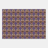 Weihnachtskartonpapier Geschenkpapier Set (Vorderseite 2)