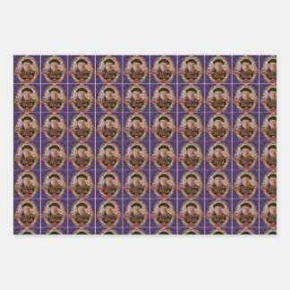 Weihnachtskartonpapier Geschenkpapier Set