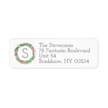 Weihnachtskartons Monogram