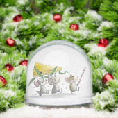 Weihnachtskäse einführen schneekugeln (Weihnachten)