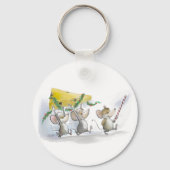 Weihnachtskäsehafen Schlüsselanhänger (Vorderseite)