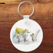 Weihnachtskäsehafen Schlüsselanhänger (Vorderseite)