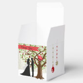 Weihnachtskasten Gastgeschenk Hochzeit Braut Groom Geschenkschachtel (Geöffnet)