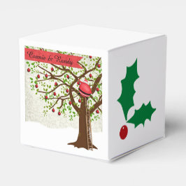 Weihnachtskasten Gastgeschenk Hochzeit Braut Groom Geschenkschachtel