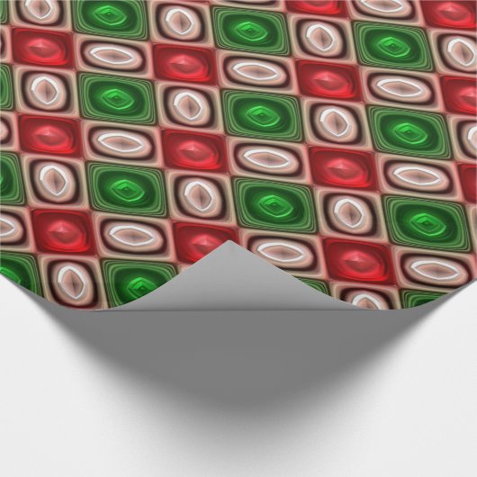 Weihnachtskastenpapier Geschenkpapier (Ecke)