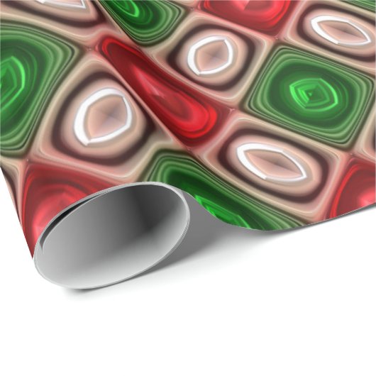 Weihnachtskastenpapier Geschenkpapier (Rolleneckpunkt)