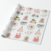 Weihnachtskataloge & Bilder Weihnachtsmuster Geschenkpapier (Ungerollt)