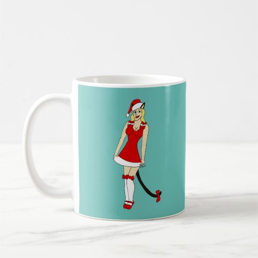 Weihnachtskataster Kaffeetasse (Links)