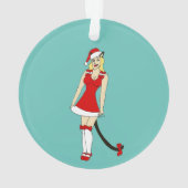 Weihnachtskataster Ornament (Rückseite)