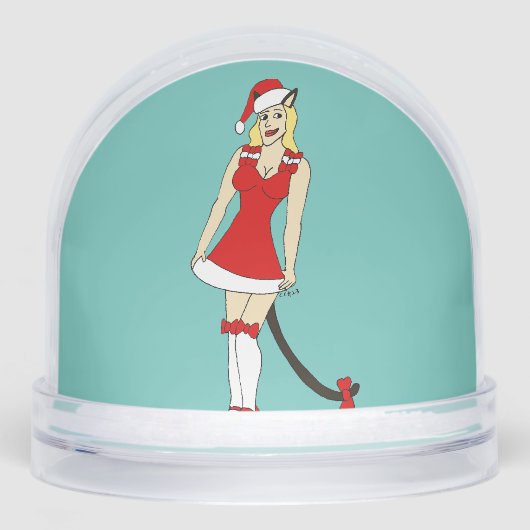 Weihnachtskataster Schneekugeln (Vorderseite)