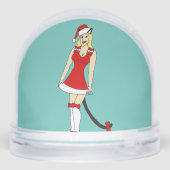 Weihnachtskataster Schneekugeln (Rückseite)