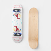 Weihnachtskateboard Skateboard (Vorderseite)