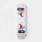 Weihnachtskateboard Skateboard (Vorne)