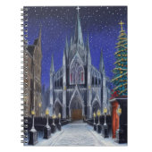 Weihnachtskathedral Notizblock (Vorderseite)