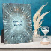 Weihnachtskathedralfenster Fotoplatte (Seite)