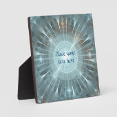 Weihnachtskathedralfenster Fotoplatte (Vorderseite)