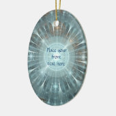 Weihnachtskathedralfenster Keramikornament (Links)