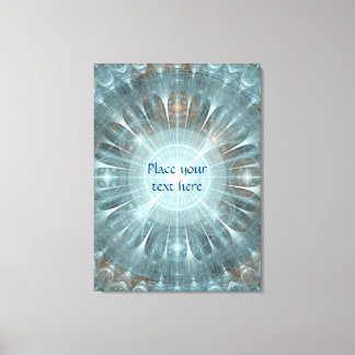 Weihnachtskathedralfenster Leinwanddruck