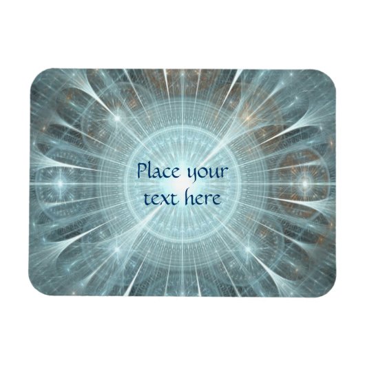 Weihnachtskathedralfenster Magnet (Horizontal)