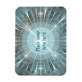 Weihnachtskathedralfenster Magnet (Vertikal)