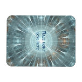 Weihnachtskathedralfenster Magnet (Horizontal)