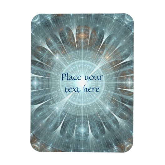 Weihnachtskathedralfenster Magnet (Vertikal)