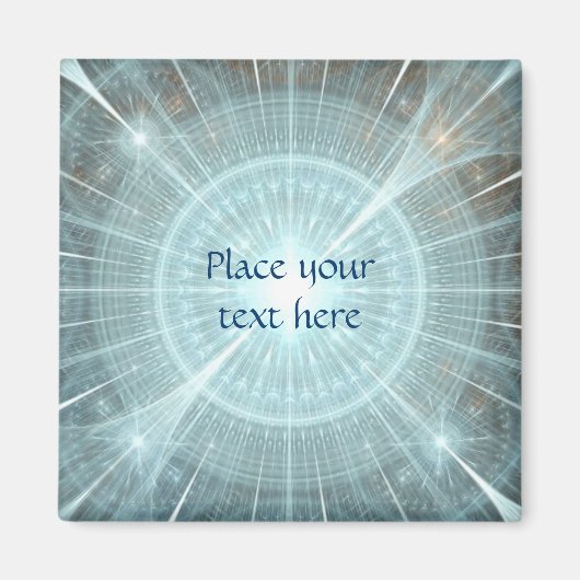 Weihnachtskathedralfenster Magnet (Vorne)