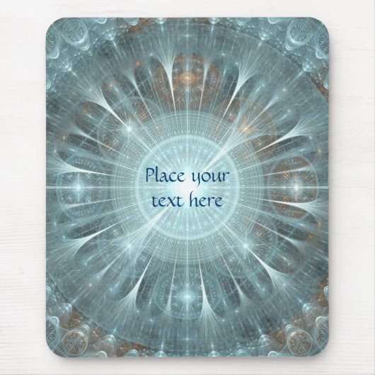 Weihnachtskathedralfenster Mousepad (Vorne)