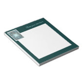 Weihnachtskathedralfenster Notizblock (angewinkelt)