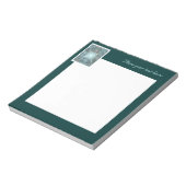 Weihnachtskathedralfenster Notizblock (Rotiert)