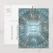 Weihnachtskathedralfenster Postkarte (Vorne/Hinten)