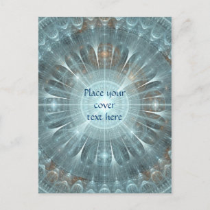 Weihnachtskathedralfenster Postkarte