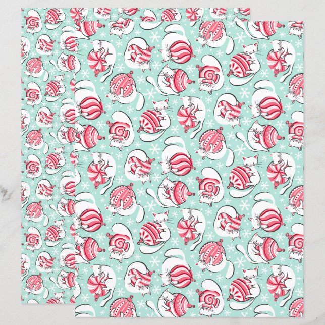 Weihnachtskätzchen - Artikel (Vorne/Hinten)