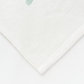 Weihnachtskätzchen Fleecedecke (Ecke)